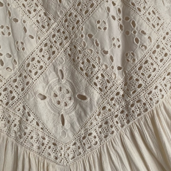 Boho white lace dress - Picture 2 of 3